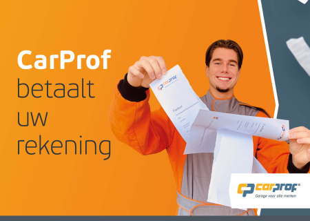 CarProf betaalt uw rekening